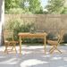 Table à manger de jardin 110x55x75 cm bambou - Photo n°3