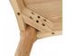 Table à manger en bois de frene clair Palina 150 cm - Photo n°3