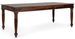 Table à manger en bois massif d'acacia vernis Jania 200 cm - Photo n°1