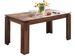 Table à manger extensible 160/200 cm chêne rustique Koryne - Photo n°1