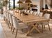 Table à manger extensible KOPAR 160 à 500 cm – Bois chêne noueux naturel – Fabrication italienne haut de gamme - Photo n°1