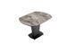 Table à manger extensible plateau en marbre gris Kinka 150 à 180 cm - Photo n°9