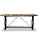 Table à manger industriel bois recyclé Zingo 180 cm - Photo n°2