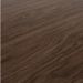 Table à manger moderne bois foncé et pieds métal anthracite Tiroz 130 cm - Photo n°5