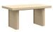 Table à manger moderne rectangulaire chêne clair Italino 160 cm - Photo n°1