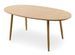 Table à manger ovale bois chêne clair Yolane 180 cm - Photo n°1