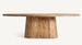 Table à manger ovale bois massif Kezah 250 cm - Photo n°2