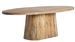 Table à manger ovale KEZA – Artisanat d’exception en bois massif - Photo n°1