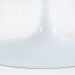 Table à manger ovale marbre blanc Ravies L 200 cm - Photo n°2