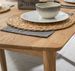 Table à manger rectangulaire 120 cm en bois de chêne massif Kundy - Photo n°4