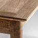 Table à manger rectangulaire à rallonge bois massif de Mindi Nyry 160/220 cm - Photo n°6