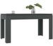Table à manger rectangulaire bois gris Modra 140 cm - Photo n°1