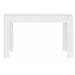 Table à manger rectangulaire bois blanc Jonan 120 cm - Photo n°2