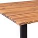 Table à manger rectangulaire bois d'acacia massif Paula 180 cm - Photo n°5
