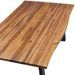 Table à manger rectangulaire bois d'acacia massif Paula 200 - Photo n°2