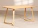 Table à manger rectangulaire bois de Frêne clair Karene 160 cm - Photo n°1