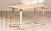 Table à manger rectangulaire bois de Frêne clair Karene 160 cm - Photo n°8