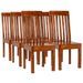 Table à manger rectangulaire et 6 chaises bois de manguier Barina - Photo n°7