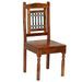 Table à manger rectangulaire et 8 chaises bois d'acacia Lavina - Photo n°3