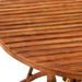 Table à manger ronde avec 4 chaises bambou Kina - Photo n°4