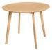 Table ronde Askin en bois 100 cm – Élégance naturelle pour votre salle à manger - Photo n°4