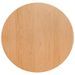 Table à manger ronde bois d'hévéa avec placage chêne Askin 100 cm - Photo n°3