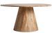 Table à manger ronde bois massif Kezah 150 cm - Photo n°1