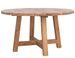 Table à manger ronde en bois de teck LONDA Ø140 cm - Photo n°1