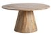 Table à manger ronde en bois massif naturel KEZA - L'authenticité sublimée - Photo n°1