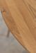 Table à manger ronde extensible 130 à 170 cm en bois de chêne massif Mobalpy - Photo n°4