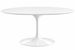 Table à manger ronde TULIPE – Plateau MDF laqué mat – Pied central en métal – Fabrication italienne haut de gamme - Photo n°1