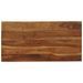 Table à manger rustique bois de sesham massif Pika 120 cm - Photo n°3