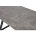 Table à rallonge bois gris et métal noir Torin 160/200 cm - Photo n°6