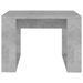 Table appoint Gris béton 50x50x35 cm - Photo n°5