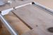 Table avec allonge aqué blanc mat et bois chêne clair Baite 180/260 cm - Photo n°8
