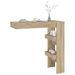 Table bar murale Chêne Sonoma 102x45x103,5 cm Bois d'ingénierie - Photo n°7