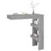 Table bar murale Sonoma gris 102x45x103,5 cm Bois d'ingénierie - Photo n°7