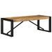 Table basse 100x50x35 cm bois de manguier massif brut - Photo n°1