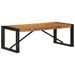 Table basse 100x50x35 cm bois massif d'acacia - Photo n°1