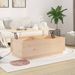 Table basse 100x50x35 cm Bois massif de pin - Photo n°3