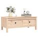 Table basse 100x50x40 cm Bois massif de pin - Photo n°4