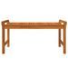 Table basse 100x50x50 cm Bois d'acacia massif - Photo n°3