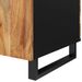 Table basse 100x54x40 cm bois d'acacia solide et d'ingénierie - Photo n°8