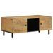 Table basse 100x54x40 cm bois de manguier massif - Photo n°1