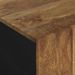 Table basse 100x54x40cm bois de manguier solide et d'ingénierie - Photo n°6