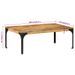 Table basse 100x55x35 cm bois de manguier massif - Photo n°7