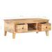 Table basse 100x55x40 cm Bois de manguier brut - Photo n°6