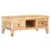 Table basse 100x55x40 cm Bois de manguier brut - Photo n°9