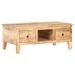 Table basse 100x55x40 cm Bois de manguier brut - Photo n°10