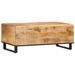 Table basse 100x55x40 cm bois de manguier massif brut - Photo n°4